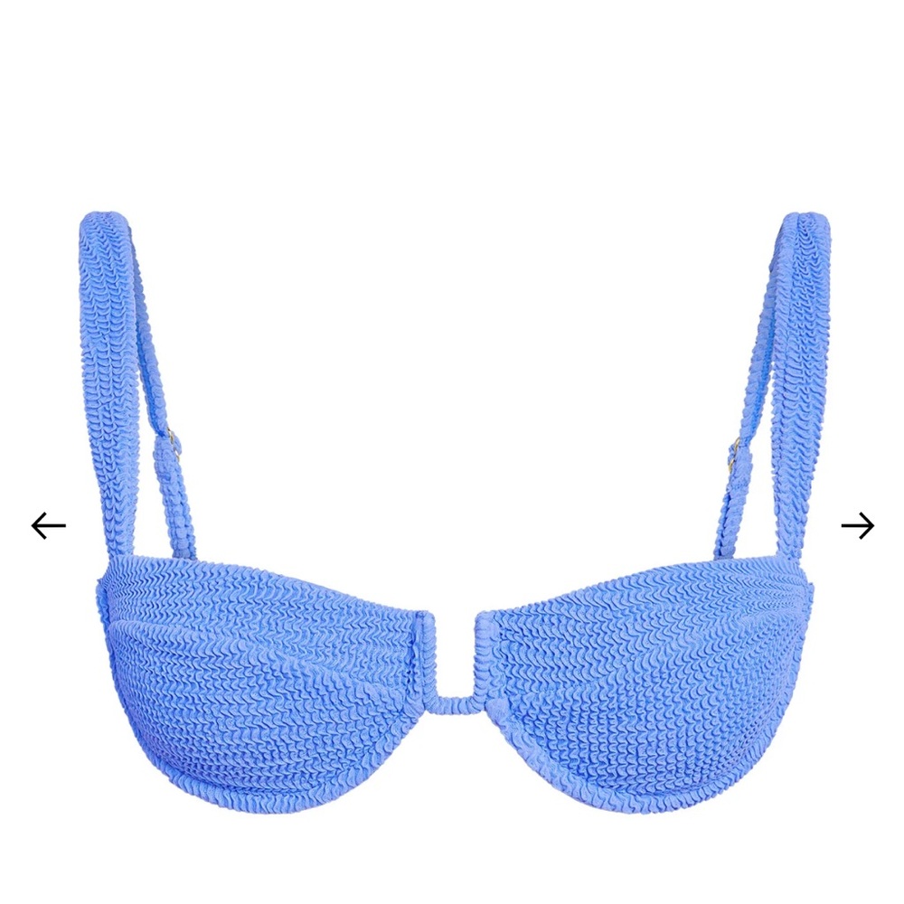 Monday Swimwear Cala Roja Top - Pool Crinkle